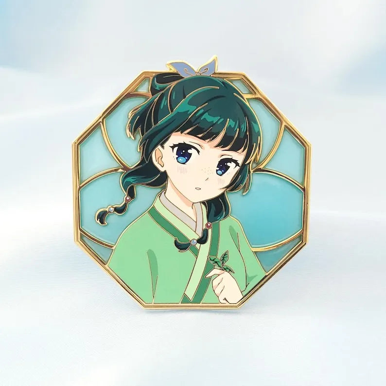 Maomao Enamel Pin - The Apothecary Diaries Character Lapel Badge