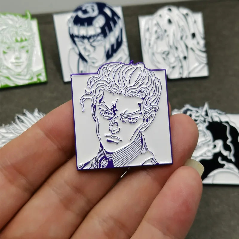 JoJo's Bizarre Adventure Enamel Pin - Anime Character Badge