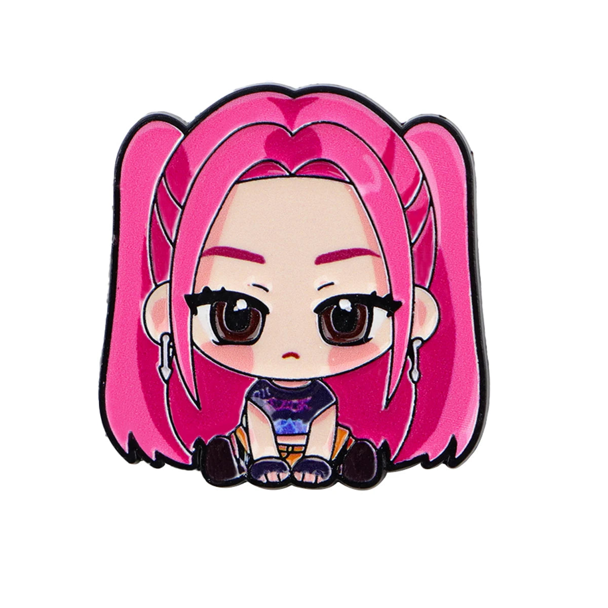 Kpop Demon hunters lapel pin enamel pin - brooch for hats, bag and shirts | Mira, Zoey, Rumi