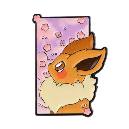 Pokemon Multicolour Eevee Enamel Pin