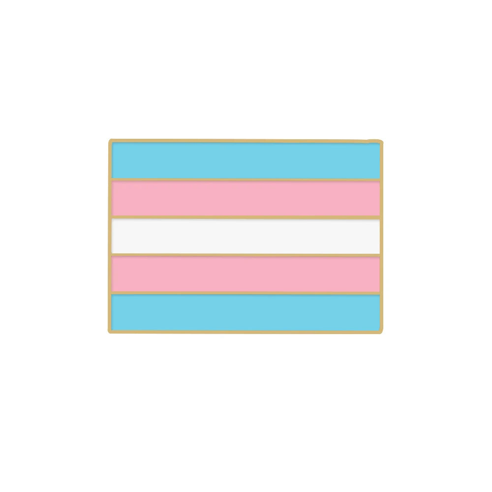 LGBT Pride Enamel Pin - Rainbow Flag Lapel Pin Collection