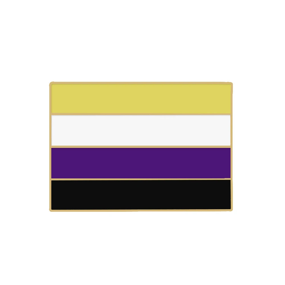 LGBT Pride Enamel Pin - Rainbow Flag Lapel Pin Collection