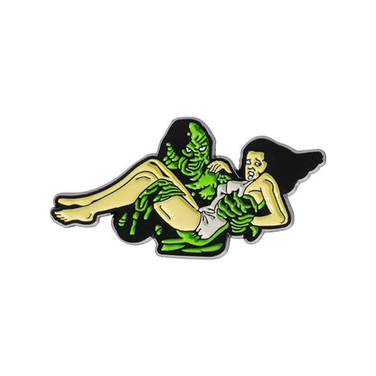 Horror Movie Monster Enamel Pins | Dracula & Classic Villain Brooch (Multiple Selections)
