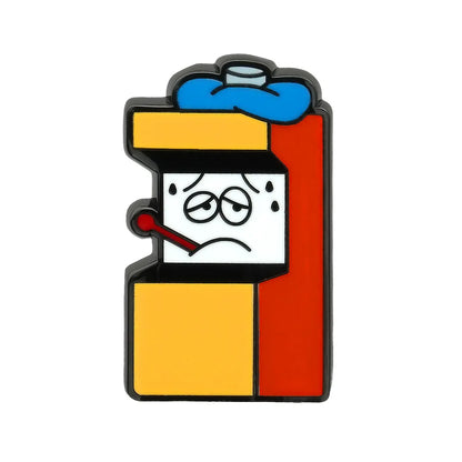 Retro Game Console Enamel Pin - Arcade Gaming Lapel Pin