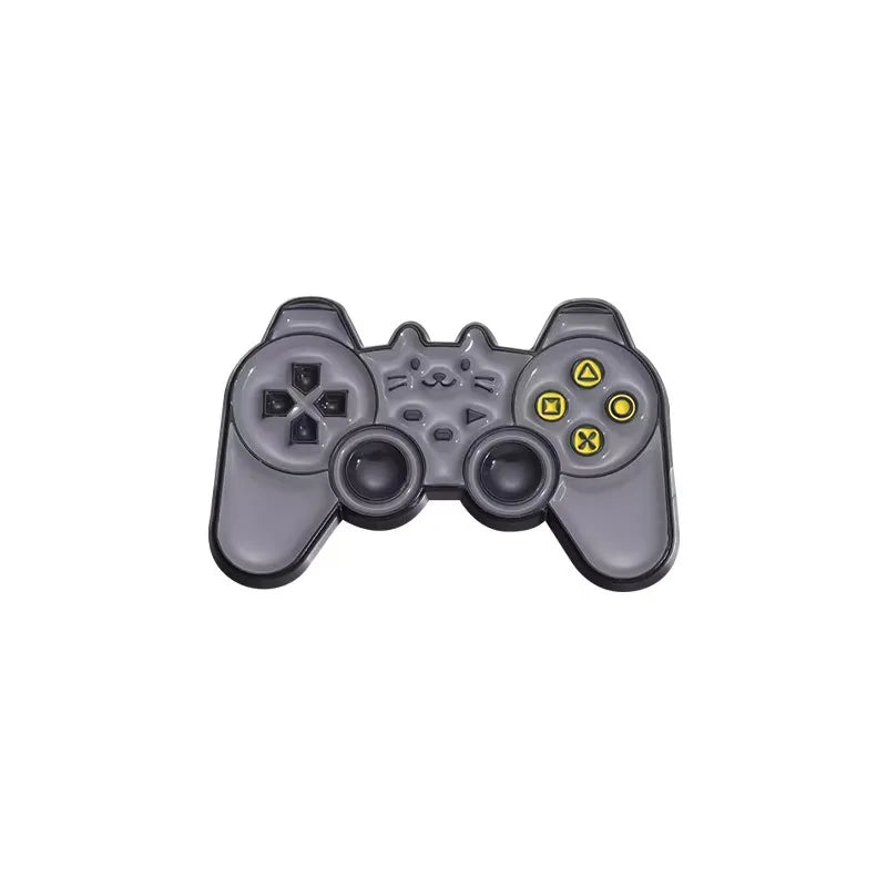 Retro Game Console Enamel Pin - Arcade Gaming Lapel Pin
