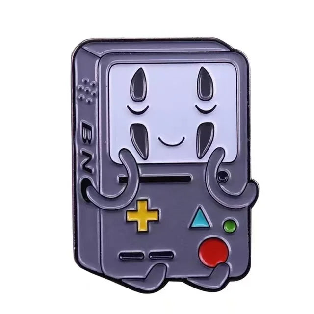 Retro Game Console Enamel Pin - Arcade Gaming Lapel Pin