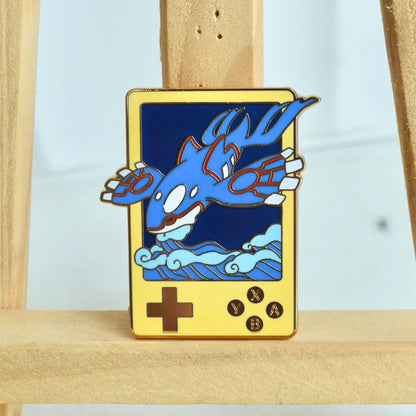 Pokemon Crossover Gameboy Enamel Pin