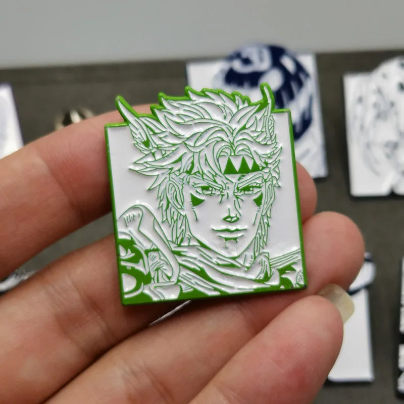 JoJo's Bizarre Adventure Enamel Pin - Anime Character Badge