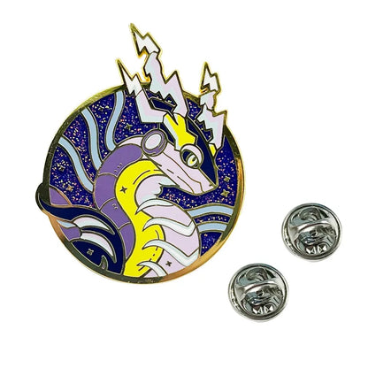 Pokemon Legendary Enamel Pins - Jirachi, Arceus, Kyogre, Rayquaza Collection