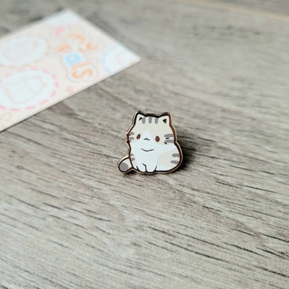 Cute Tiny Cat Enamel Pin