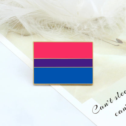 LGBT Pride Enamel Pin - Rainbow Flag Lapel Pin Collection