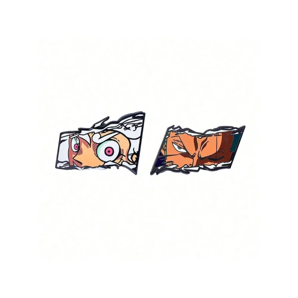 One Piece Zoro Enamel Pin Set - 2 Piece Collection