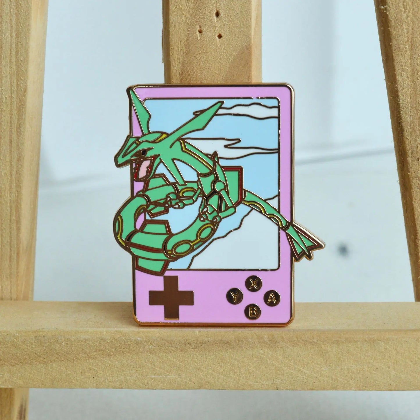Pokemon Crossover Gameboy Enamel Pin