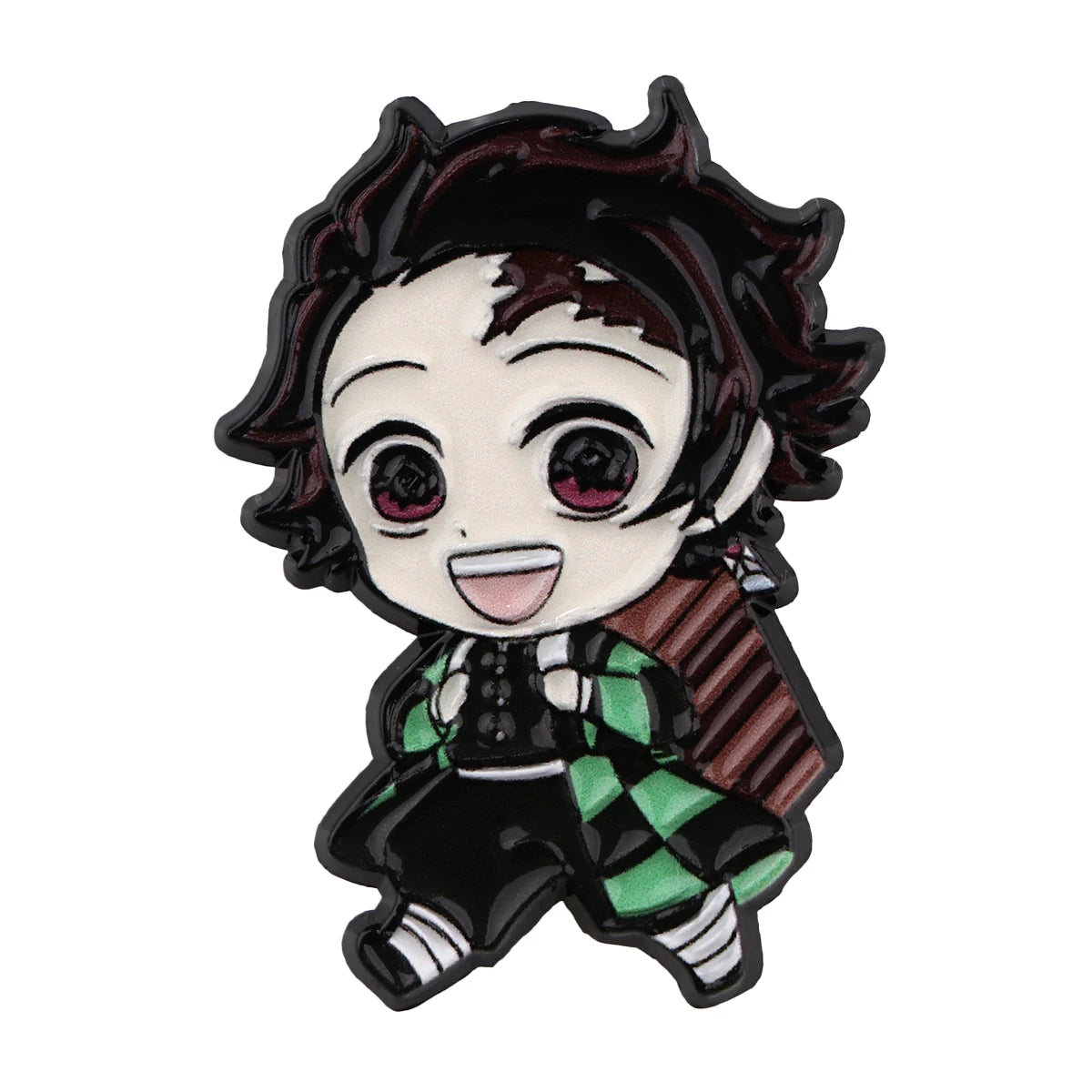 Demon Slayer cute character Enamel Pin -Tanjiro, Nezuko, Zenitsu, Inosuke and Giyu
