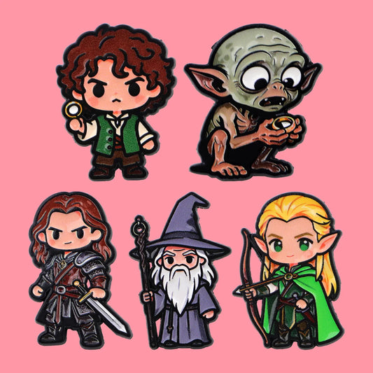 Lord of the Ring Enamel Pins
