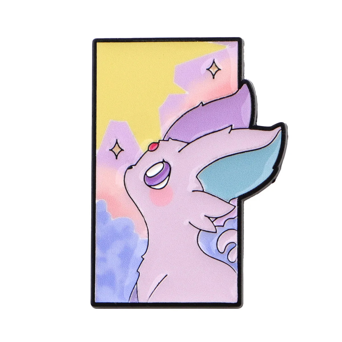 Pokemon Multicolour Eevee Enamel Pin