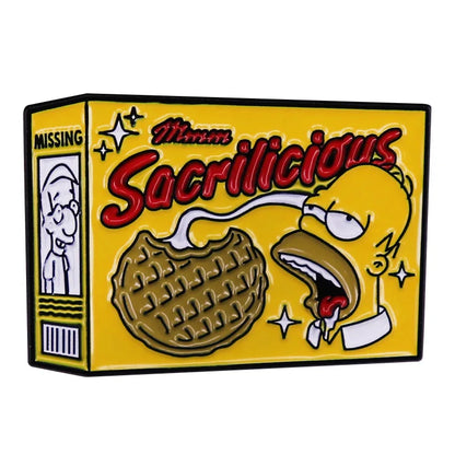 The Simpsons TV Cartoon Series Enamel Pin - 22 characters selections