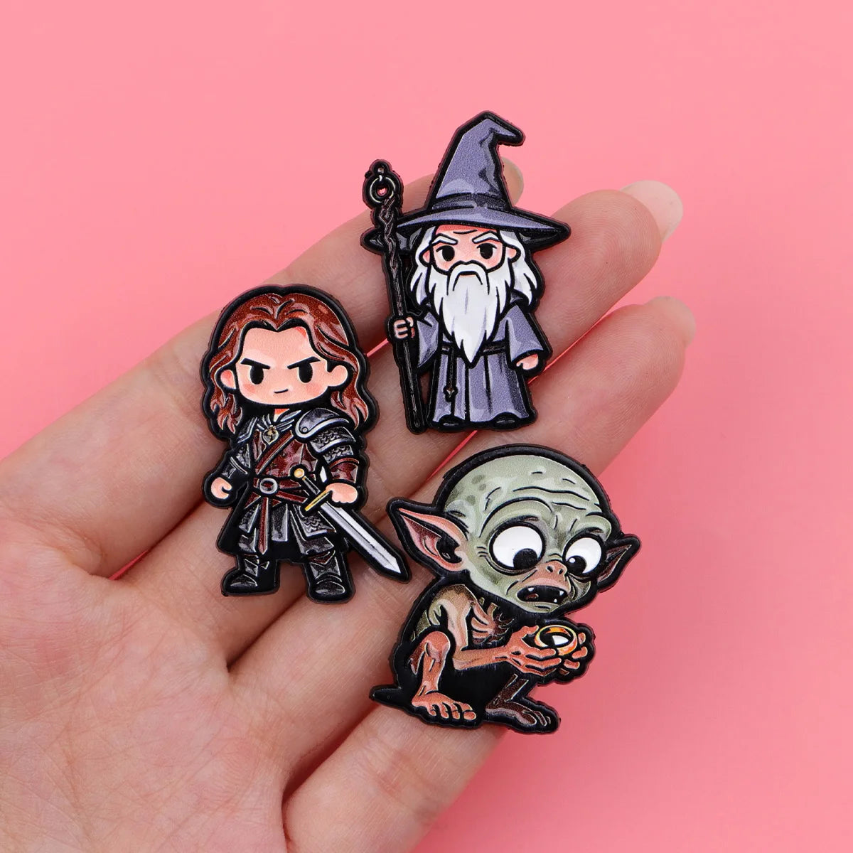Lord of the Ring Enamel Pins