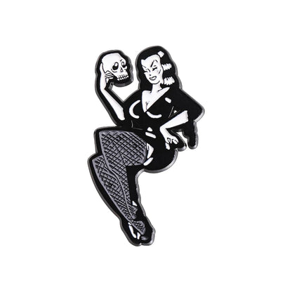 Horror Movie Monster Enamel Pins | Dracula & Classic Villain Brooch (Multiple Selections)