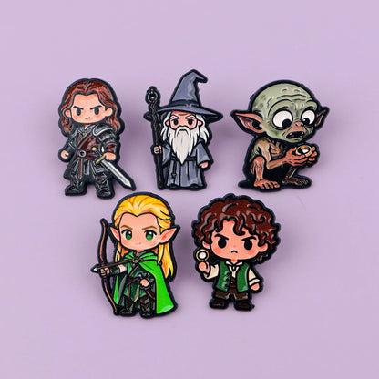 Lord of the Ring Enamel Pins