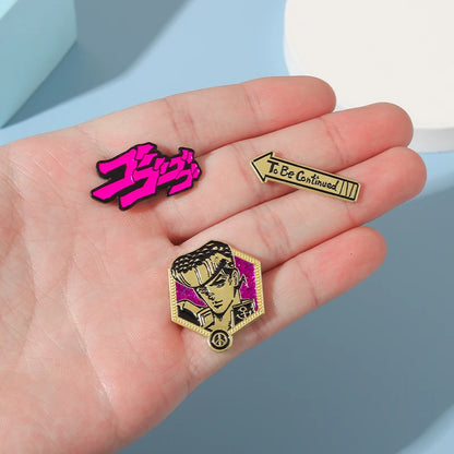 JoJo's Bizarre Adventure Enamel Pin Set