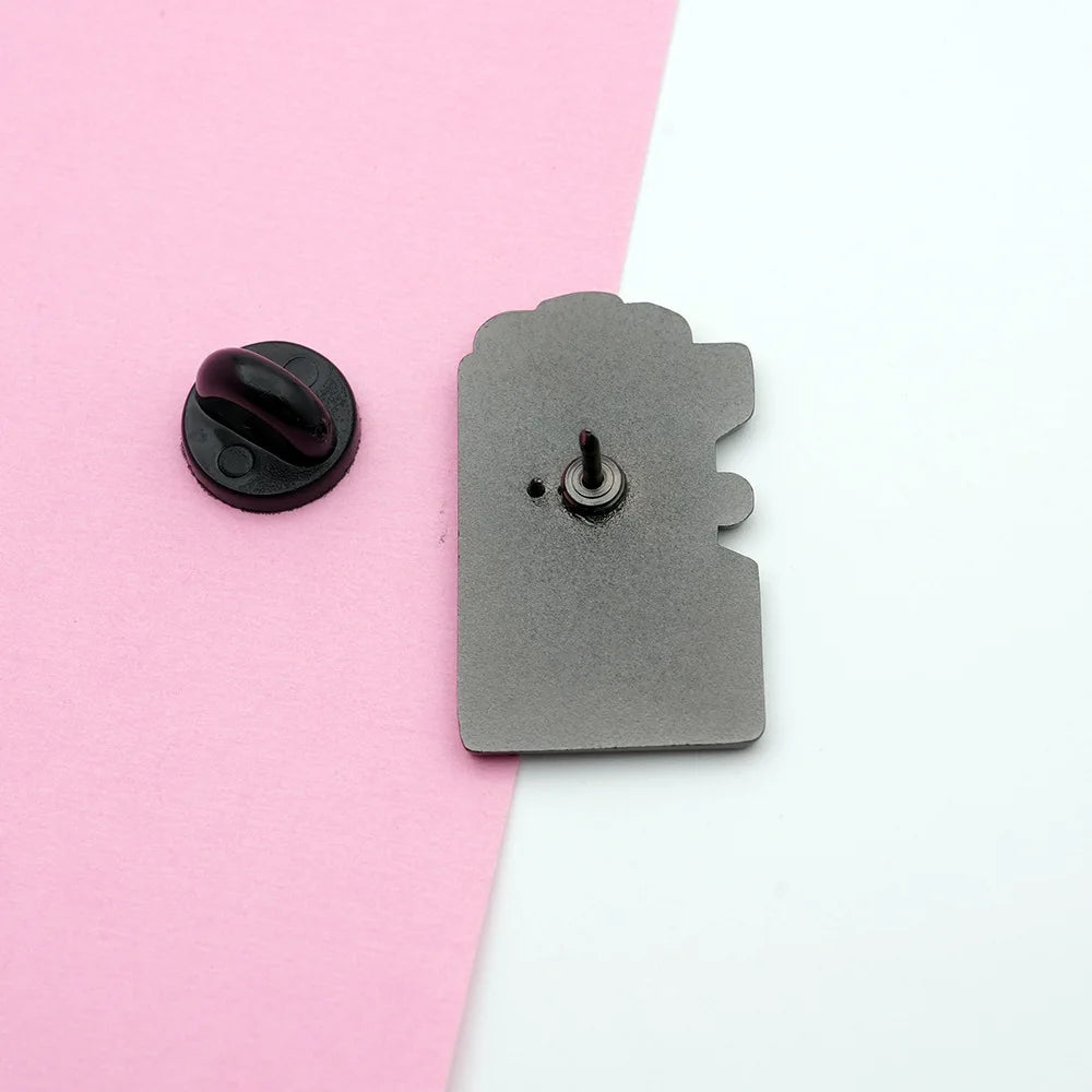 Retro Game Console Enamel Pin - Arcade Gaming Lapel Pin