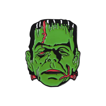 Horror Movie Monster Enamel Pins | Dracula & Classic Villain Brooch (Multiple Selections)