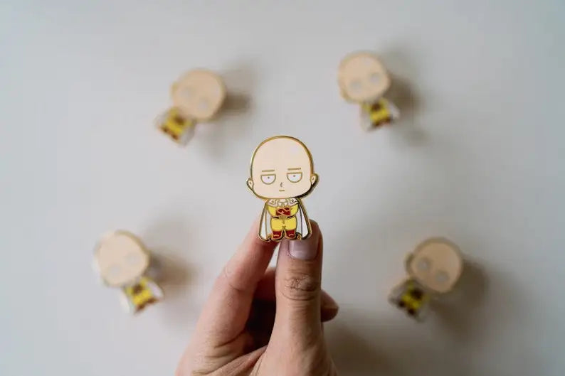 One Punch Man Enamel Pin