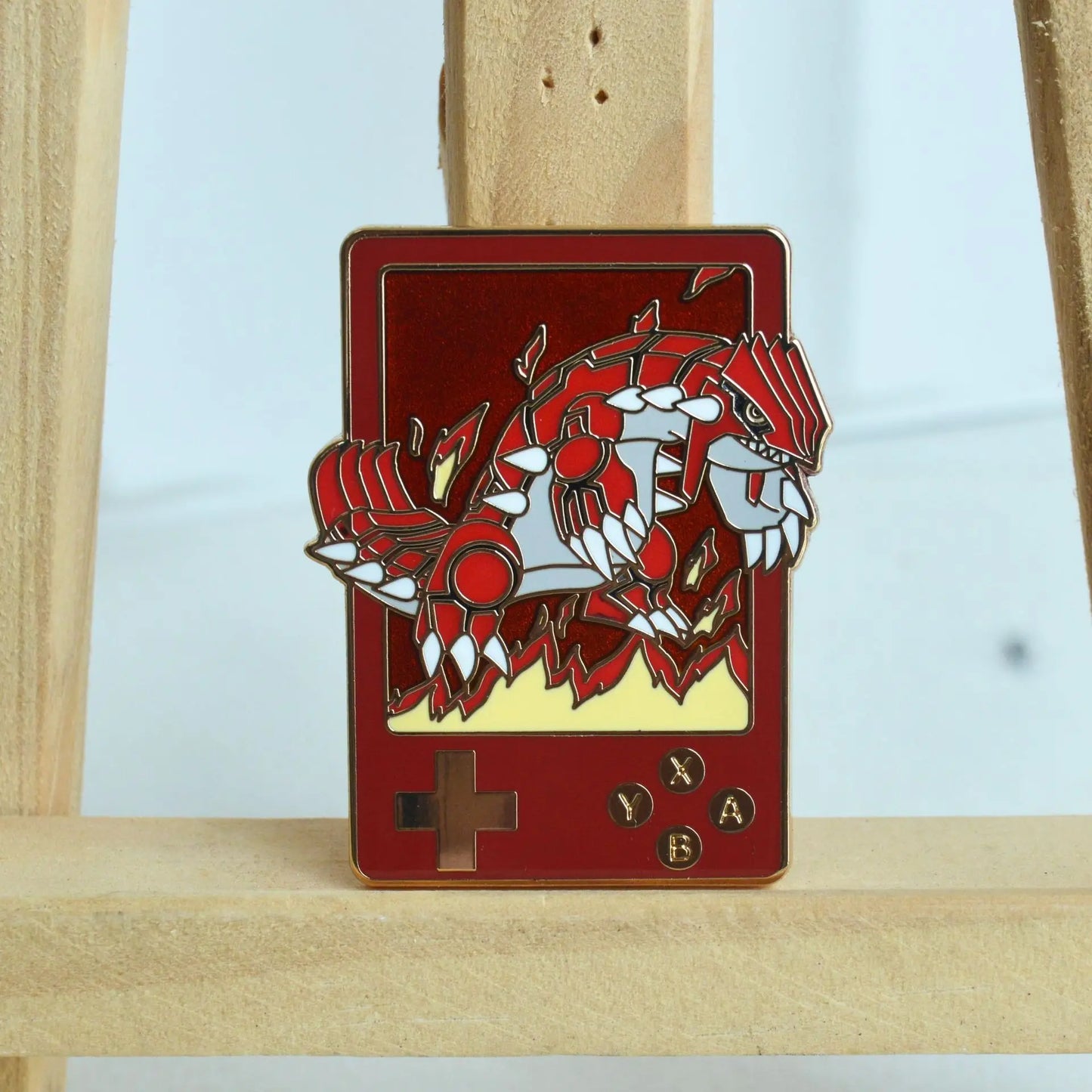 Pokemon Crossover Gameboy Enamel Pin