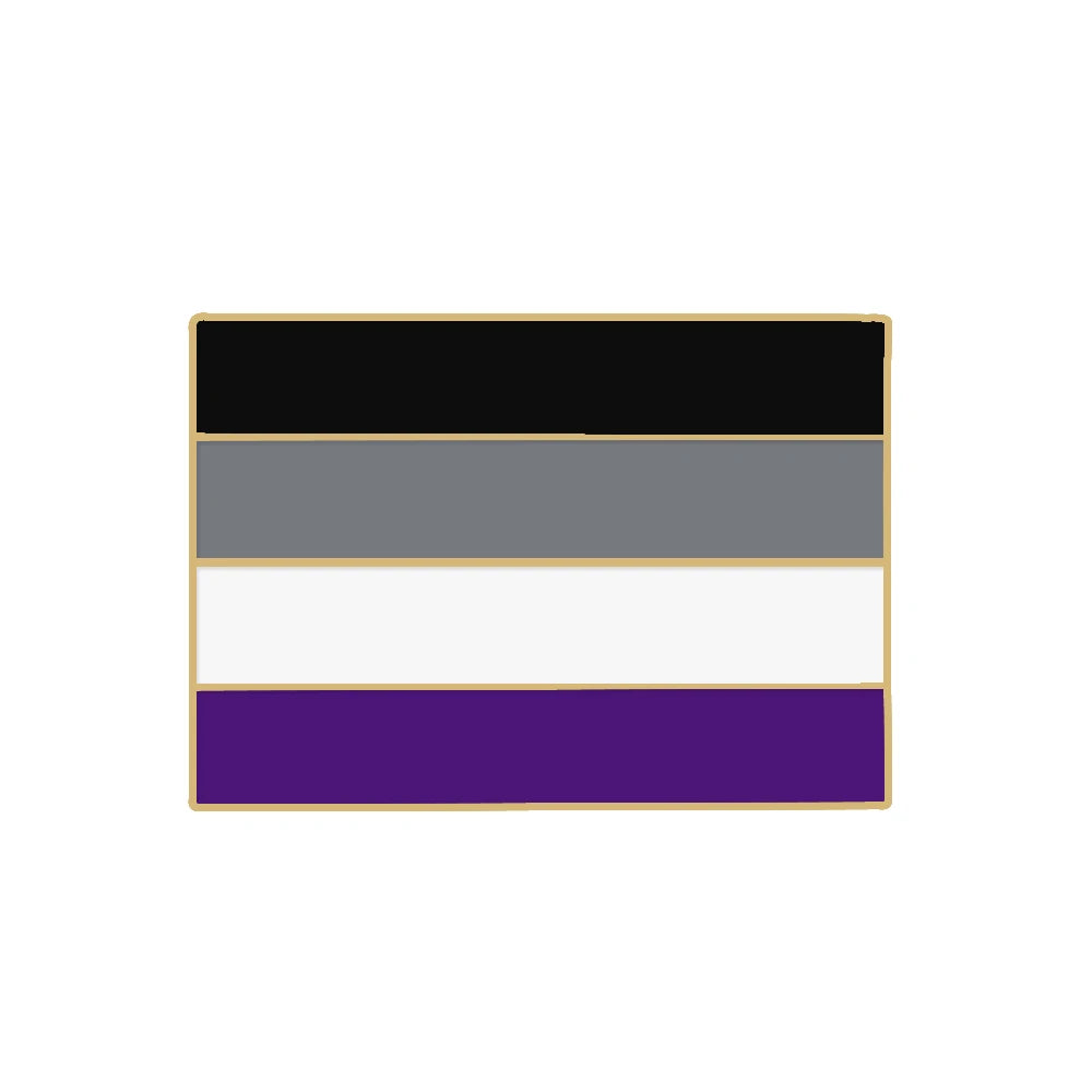 LGBT Pride Enamel Pin - Rainbow Flag Lapel Pin Collection