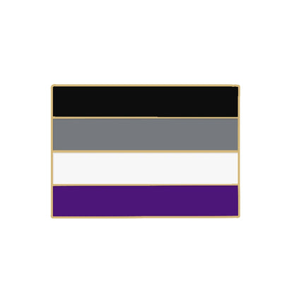 LGBT Pride Enamel Pin - Rainbow Flag Lapel Pin Collection