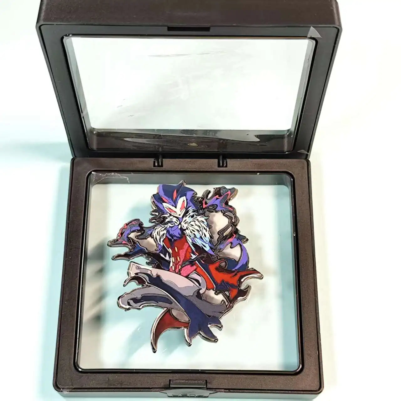 Anime Character Enamel Pin - Collectible Badge with Display Box