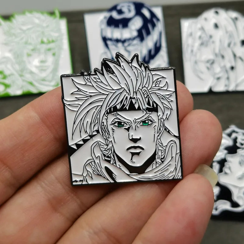 JoJo's Bizarre Adventure Enamel Pin - Anime Character Badge