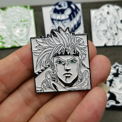 JoJo's Bizarre Adventure Enamel Pin - Anime Character Badge