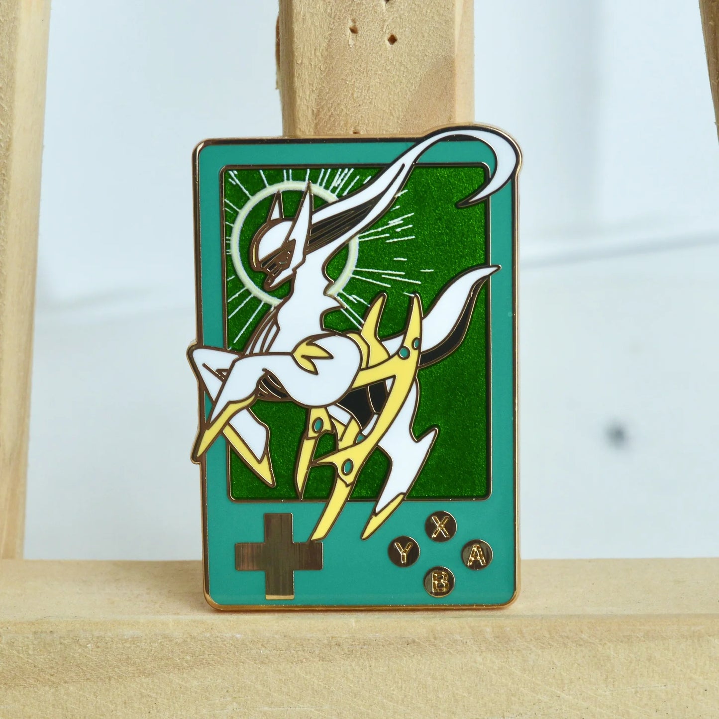 Pokemon Crossover Gameboy Enamel Pin
