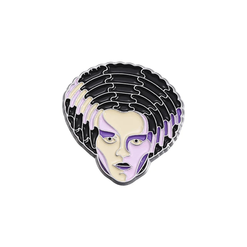 Horror Movie Monster Enamel Pins | Dracula & Classic Villain Brooch (Multiple Selections)