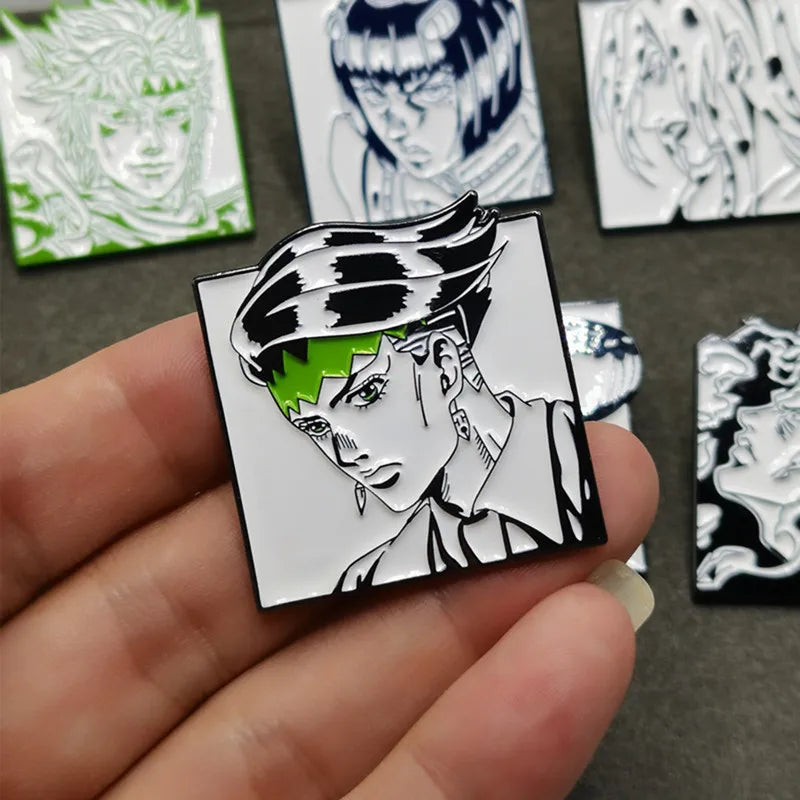 JoJo's Bizarre Adventure Enamel Pin - Anime Character Badge