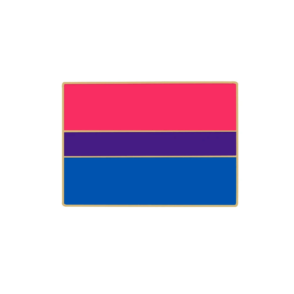 LGBT Pride Enamel Pin - Rainbow Flag Lapel Pin Collection
