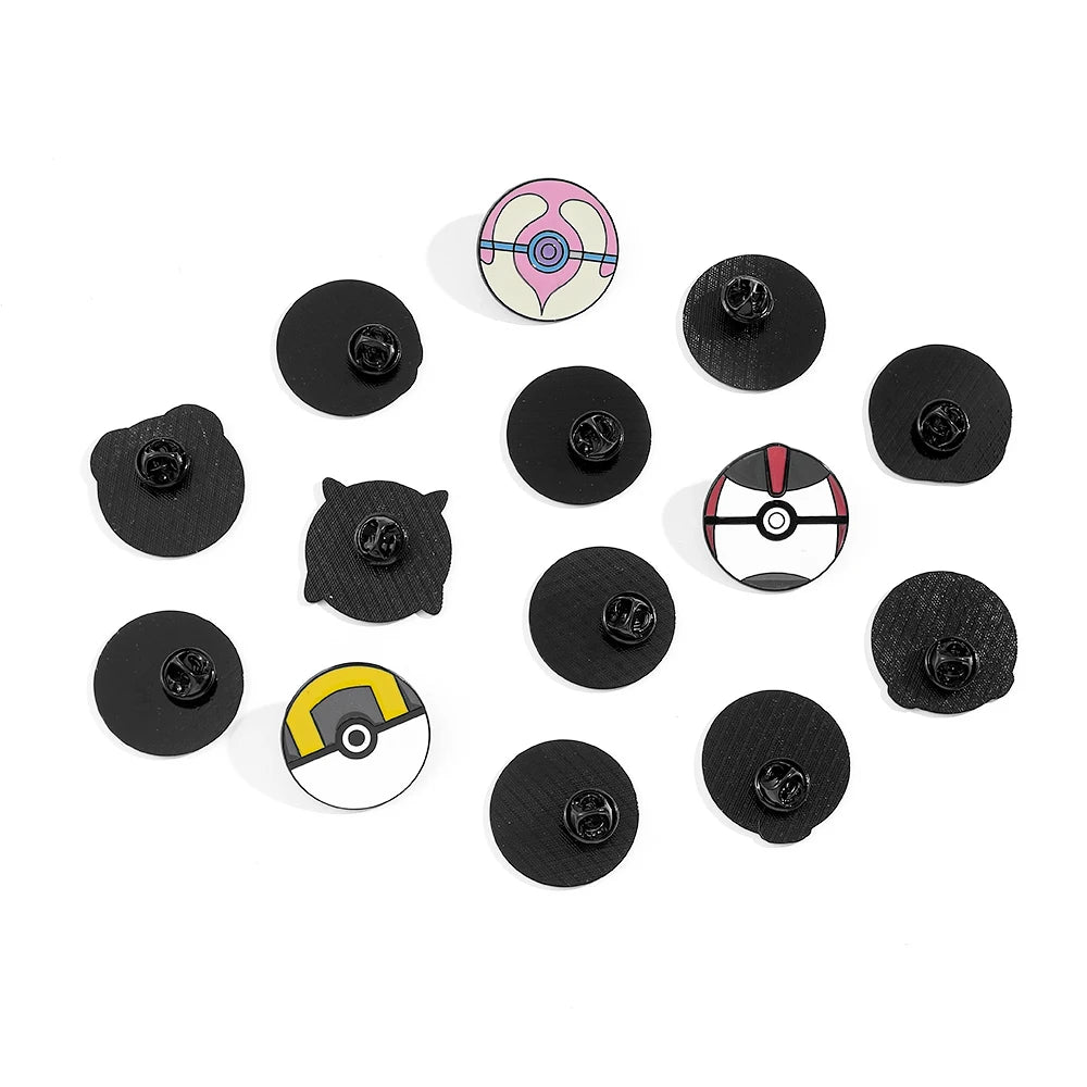 Pokemon Poke Ball Enamel Pin (3-5 Pcs Set)