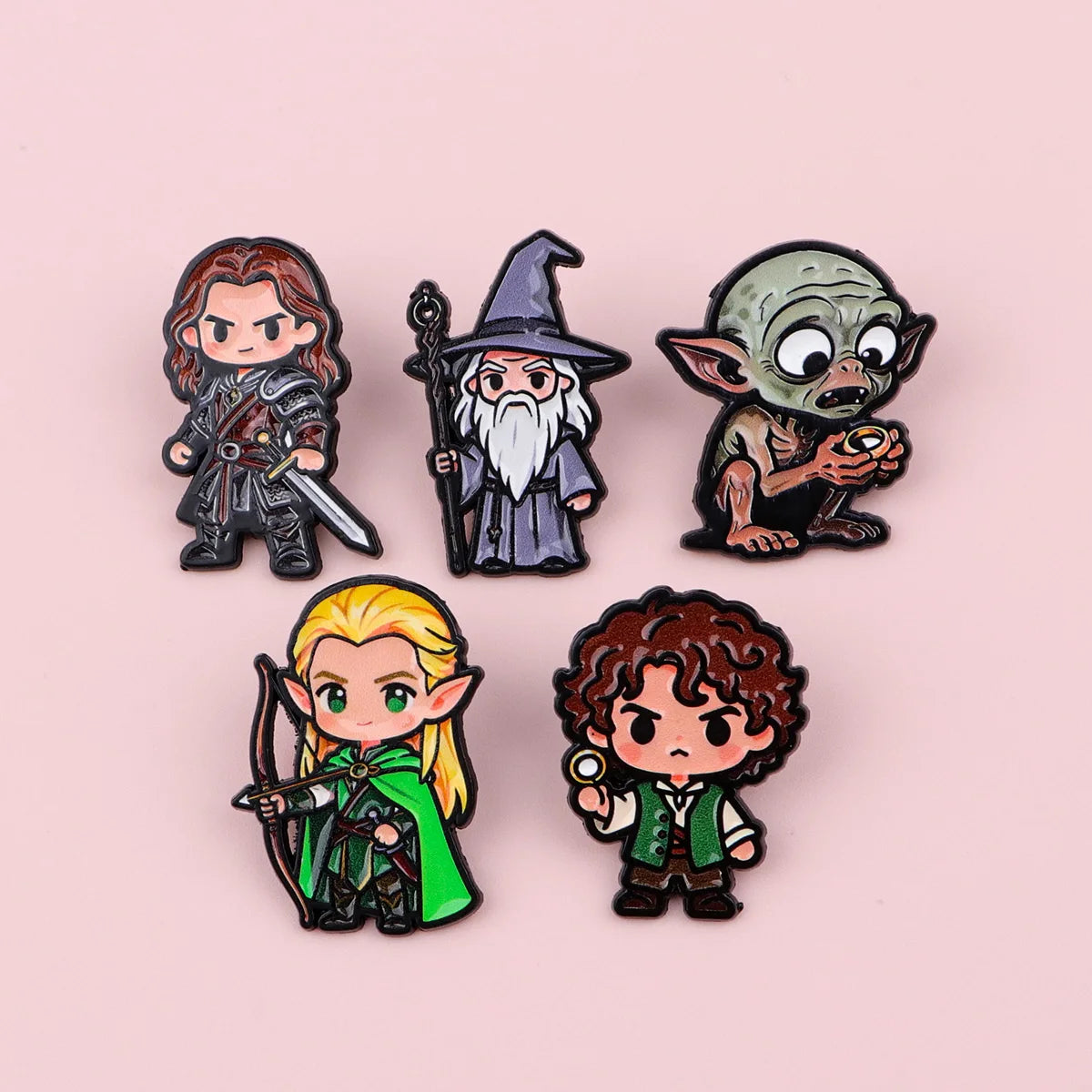 Lord of the Ring Enamel Pins