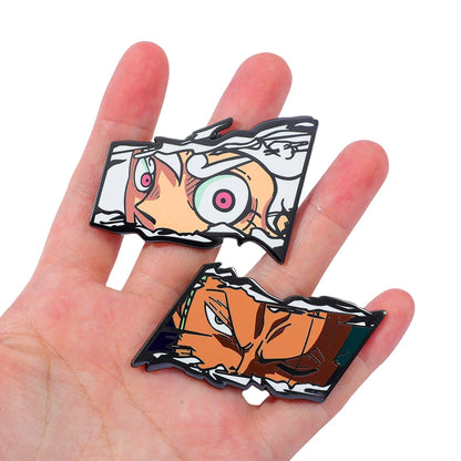 One Piece Zoro Enamel Pin Set - 2 Piece Collection