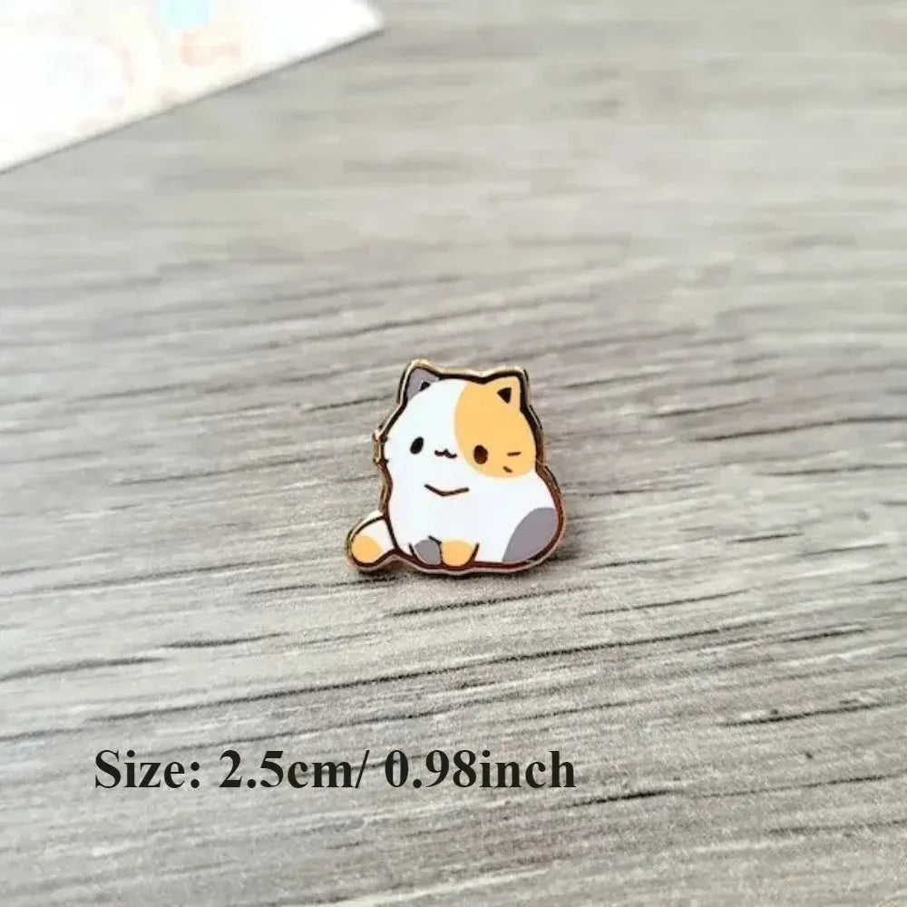 Cute Tiny Cat Enamel Pin