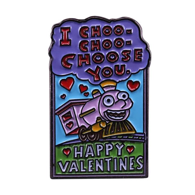 The Simpsons TV Cartoon Series Enamel Pin - 22 characters selections
