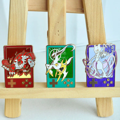Pokemon Crossover Gameboy Enamel Pin