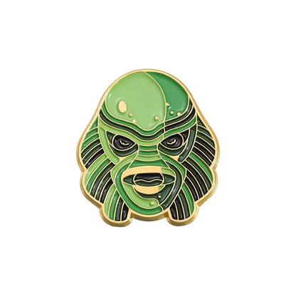 Horror Movie Monster Enamel Pins | Dracula & Classic Villain Brooch (Multiple Selections)
