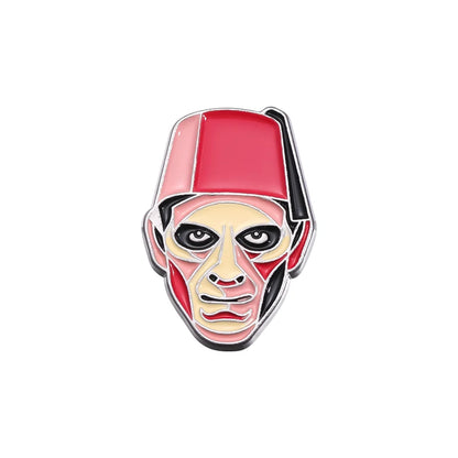 Horror Movie Monster Enamel Pins | Dracula & Classic Villain Brooch (Multiple Selections)