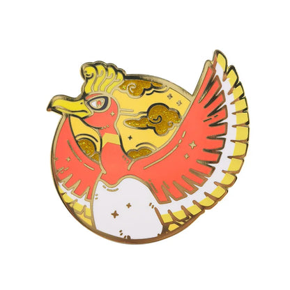 Pokemon Legendary Enamel Pins - Jirachi, Arceus, Kyogre, Rayquaza Collection