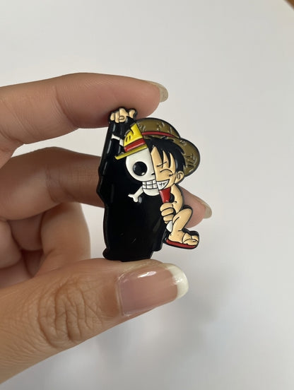 One Piece Character Enamel Pin - (Single)