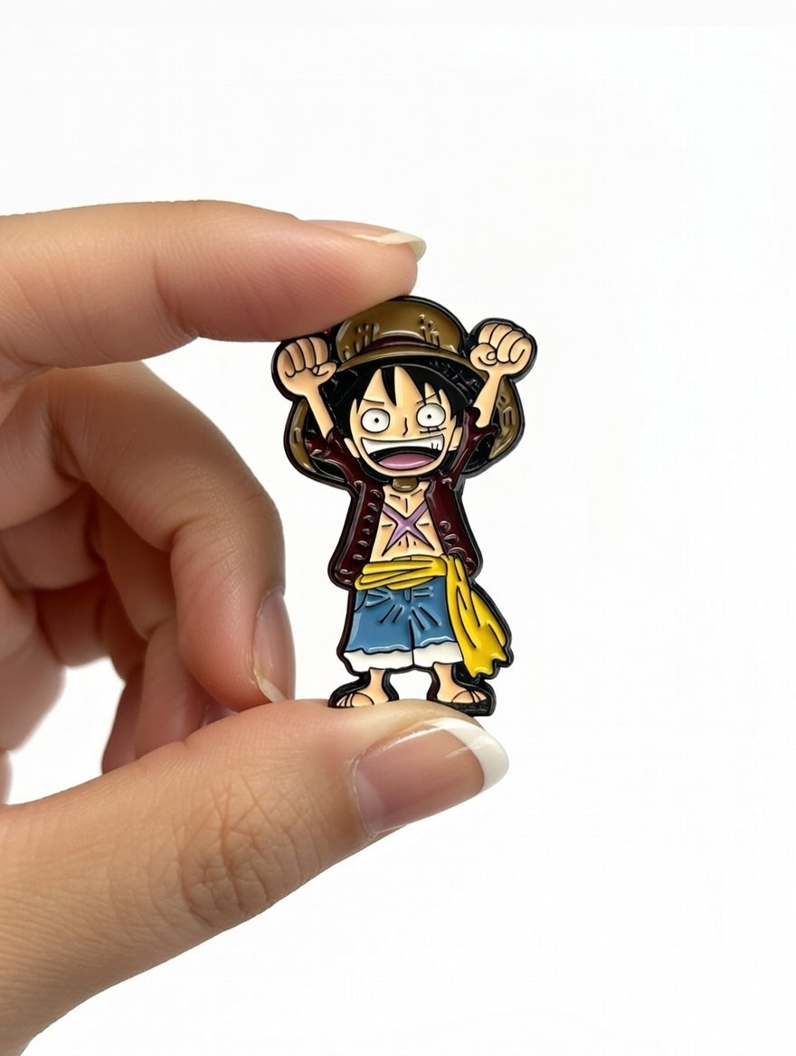 One Piece Character Enamel Pin - (Single)